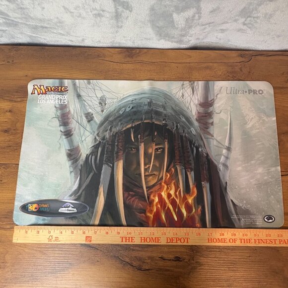 Magic The Gathering Grand Prix Los Angeles Playmat Rattleclaw 24”x14” - Picture 6 of 7